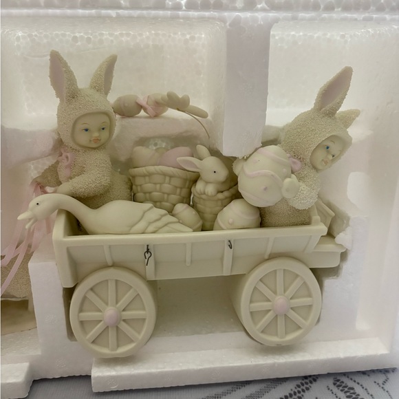 Snowbabies “to market to market delivering eggs “ retired piece from 1996 - Picture 5 of 7